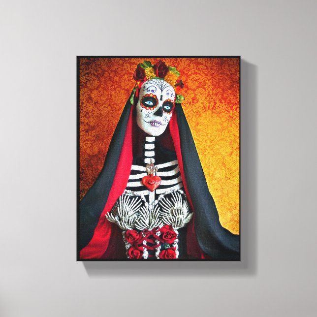 La muerte envuelto lienzo (Anverso)