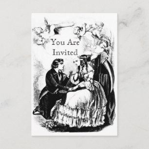 La muerte golpea su invitación