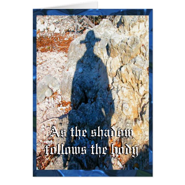 La muerte sigue a la tarjeta de Personalizable Sin (Frente)