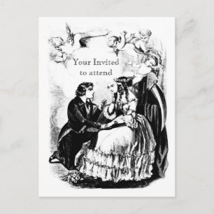 La muerte tiene su tarjeta postal de invitación a 