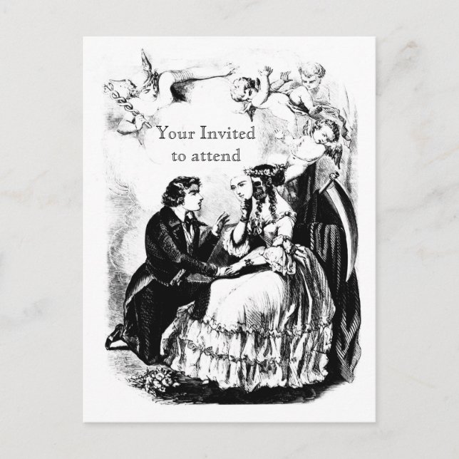 La muerte tiene su tarjeta postal de invitación a  (Anverso)