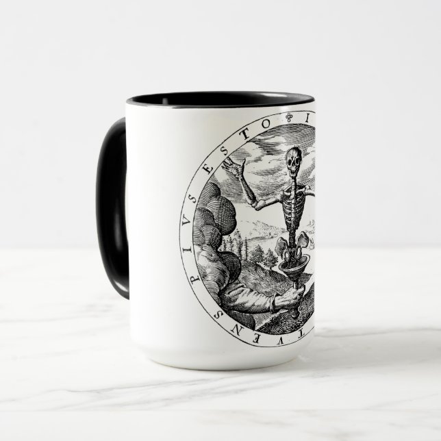 La muerte viene a la taza de café de Salem (Anverso izquierdo)