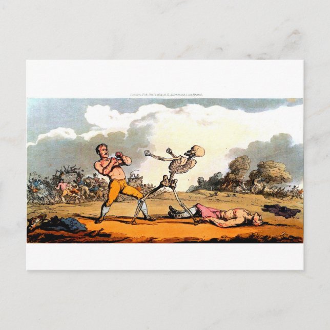 La muerte y la postal del Boxer (Anverso)