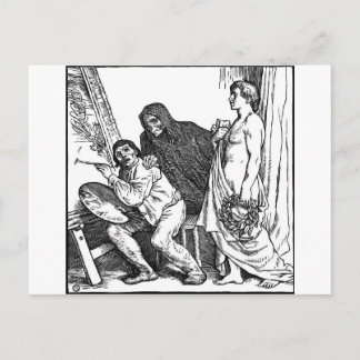 La muerte y la postal del pintor