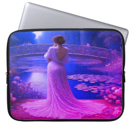 La mujer elegante es la bolsa de electrónica Purpl