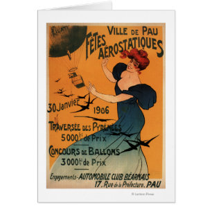 La mujer Rojo-Dirigida aguarda el poster de los