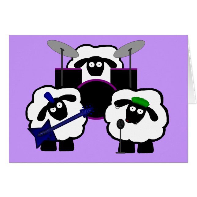 La multitud congriega tarjetas (Anverso (Horizontal))