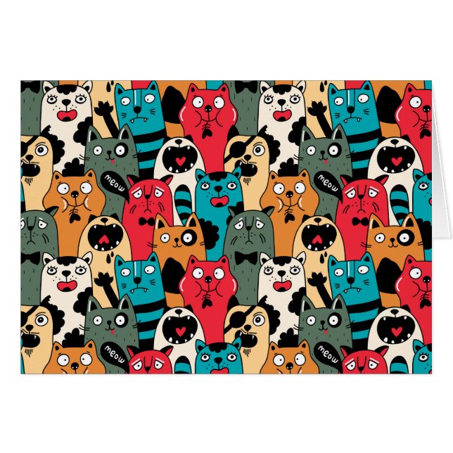 La multitud de gatos (Anverso (Horizontal))