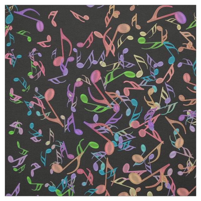 La música caliente rica observa la tela negra (Retal)