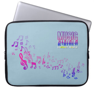 La música conecta a la gente Bolsa para mangas d