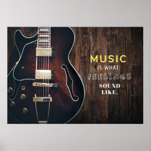 La música de arte musical se siente