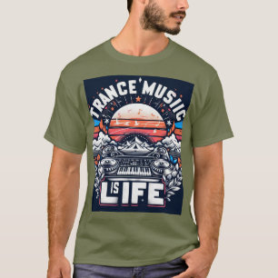 La música de trance es la vida - camiseta del fest