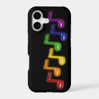 La música del arco iris observa el caso del iPhone