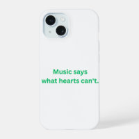La música dice lo que el corazón no puede  Apple i