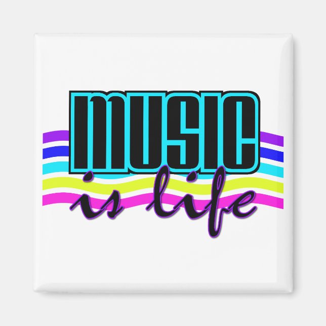 La música es el imán de la vida (Frente)