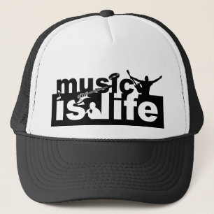 La música es gorra de vida - elegir color