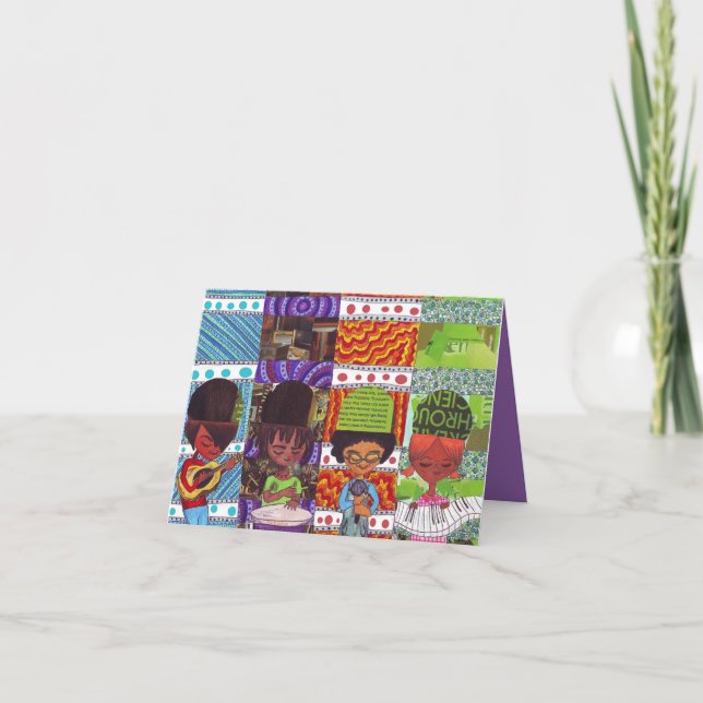 La música es la tarjeta de notas de todo el mundo (Anverso)