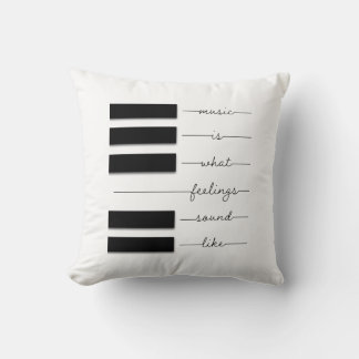 La música es lo que se siente como la almohada