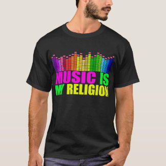La música es mi camisa de Religiion