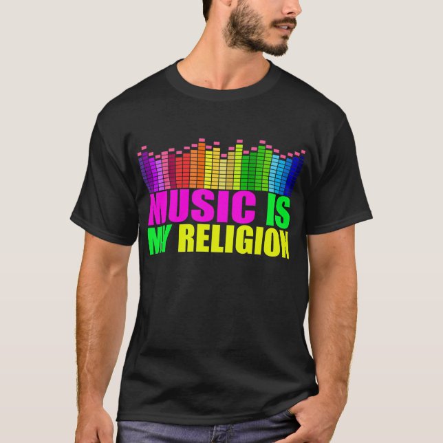 La música es mi camisa de Religiion (Anverso)