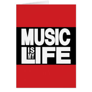 La música es mi rojo de la vida