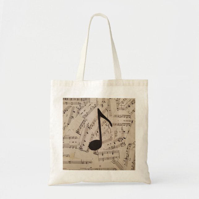 La música es mi Tote de bolso (Frente)