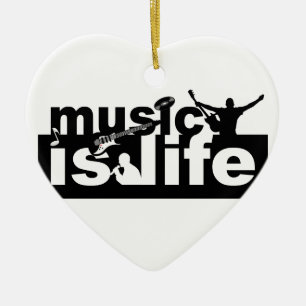 ¡La música es ornamento de la vida - personaliza