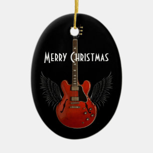 La música es ornamento del navidad del cielo