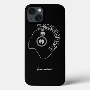 La Música Está En Mis fundas personalizados De Esp