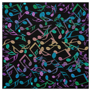 La música Hued fresca observa la tela negra