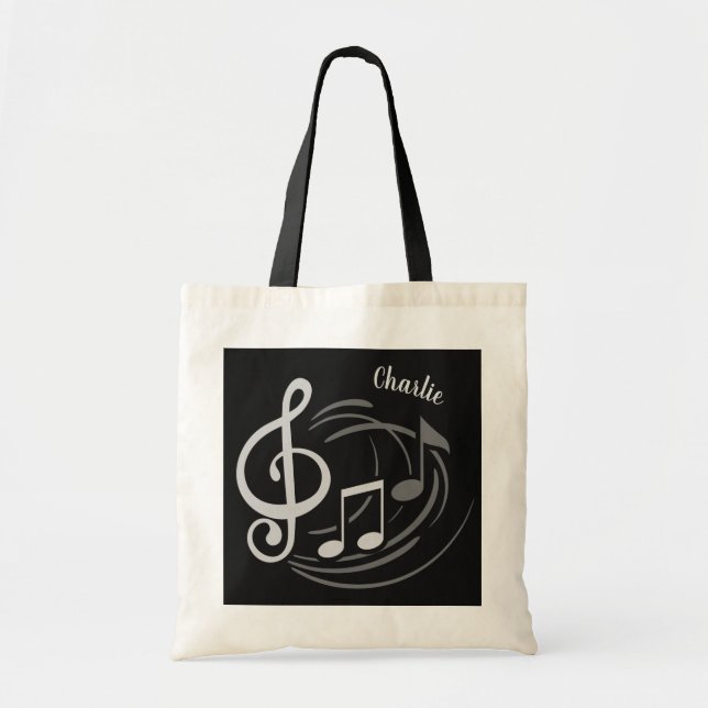 La música observa las bolsas de asas conocidas de (Frente)