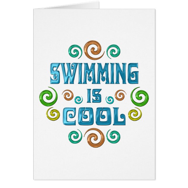 La natación es fresca (Frente)