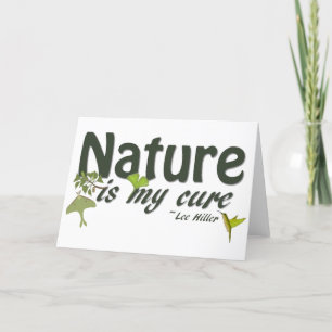 La naturaleza es mi tarjeta de felicitación de Cur