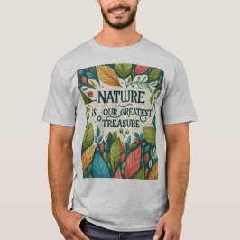 La Naturaleza Es Nuestra Gran Camiseta Del Tesoro