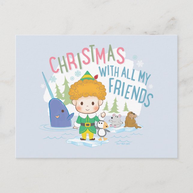 La Navidad de Buddy el Elfo con todos mis amigos (Anverso)