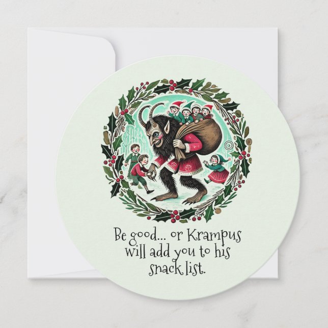 La Navidad de Krampus (Anverso)