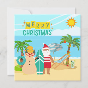 La Navidad de la playa de Santa