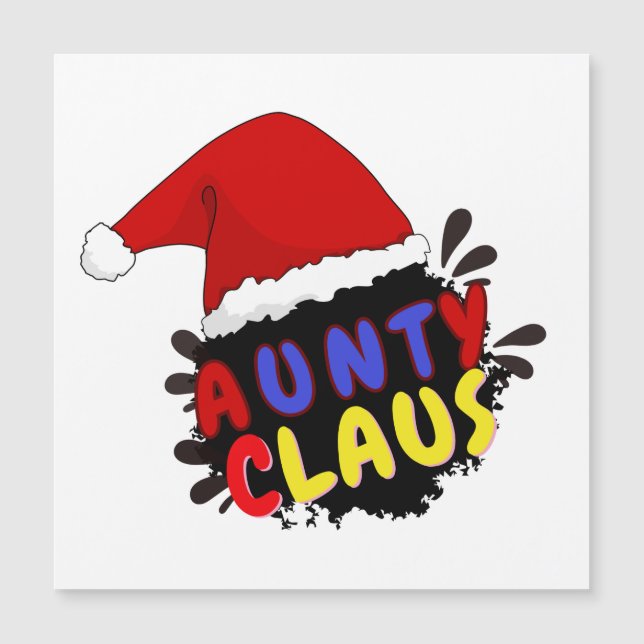 “La Navidad de la Tía Claus”  (Anverso)
