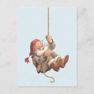 La Navidad de Rappelling Santa Merry
