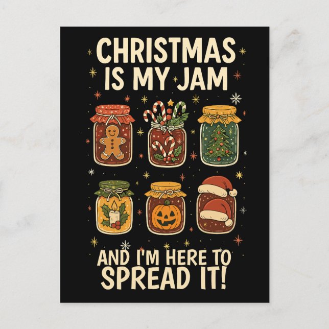 La Navidad es mi jam – Divertida propagación de al (Anverso)
