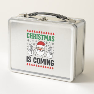 La Navidad Está Llegando Diseño de Santa Claus Mue