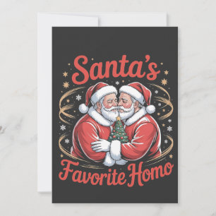 La Navidad gay homo LGBT Pride favorita de Santa