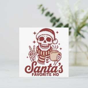 La Navidad más sarcástica del esqueleto favorito d