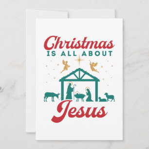 La Navidad se trata de Jesús Escena de la Nativida