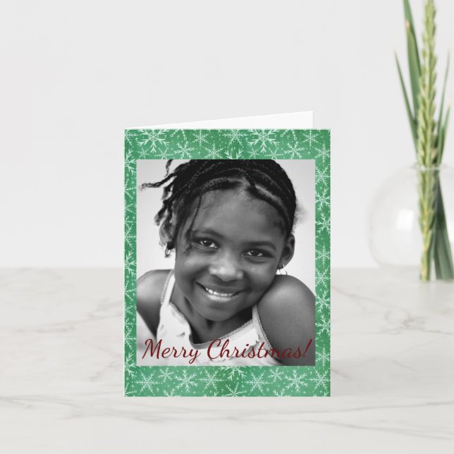 La nieve de invierno de los navidades cae en la fo (Anverso)