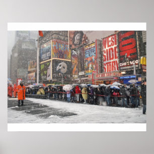 La nieve debe ir en la impresión