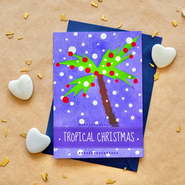 La nieve tropical de los árboles de Navidad hace F (Subido por el creador)