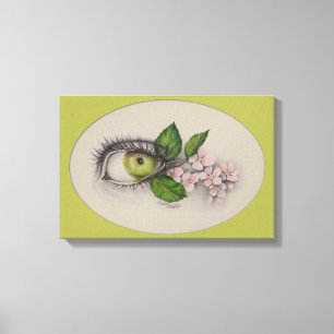 La niña de mis ojos Arte de dibujo surrealista Ver