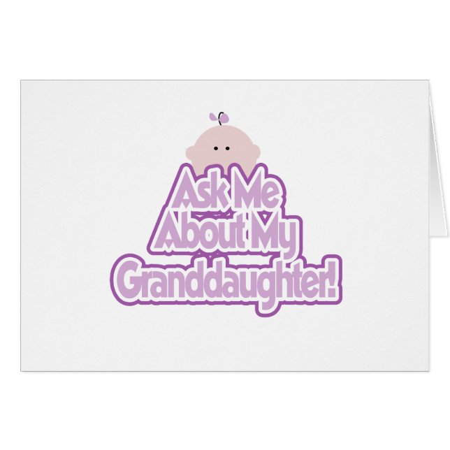 La niña pregunta por mis camisetas de la nieta (Anverso (Horizontal))