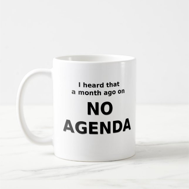 La ninguna taza del orden del día (Izquierda)